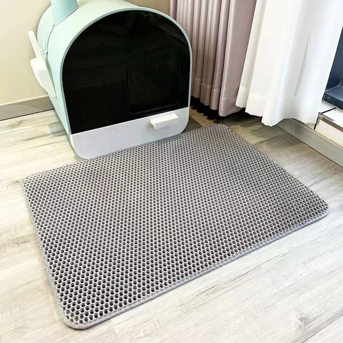 Tapis pour litière - chat