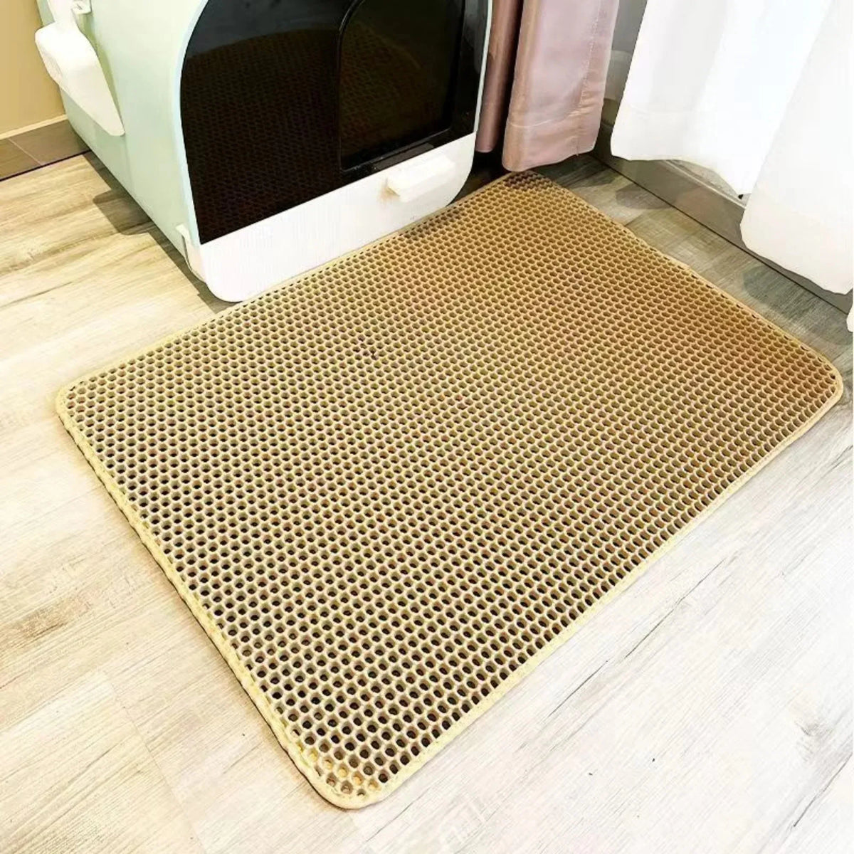 Tapis pour litière - chat