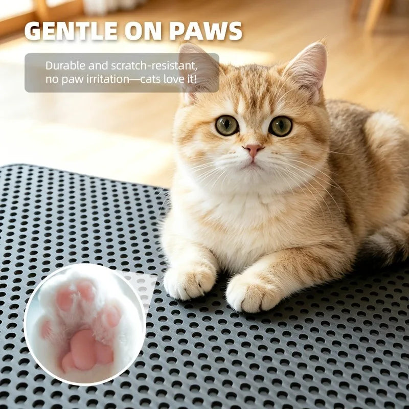 Tapis pour litière - chat