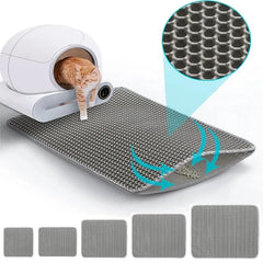 Tapis pour litière - chat