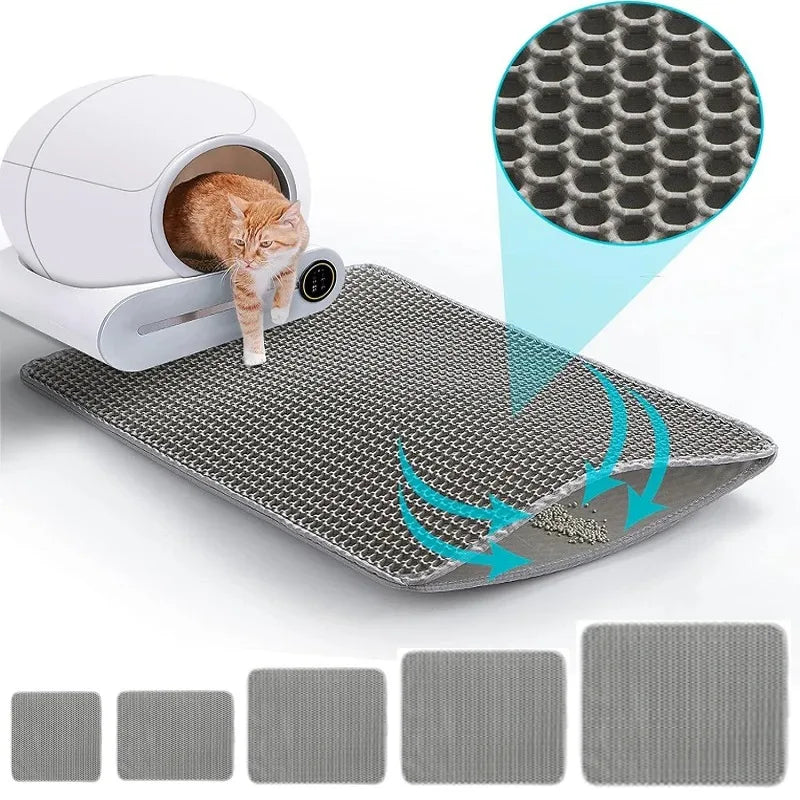 Tapis pour litière - chat