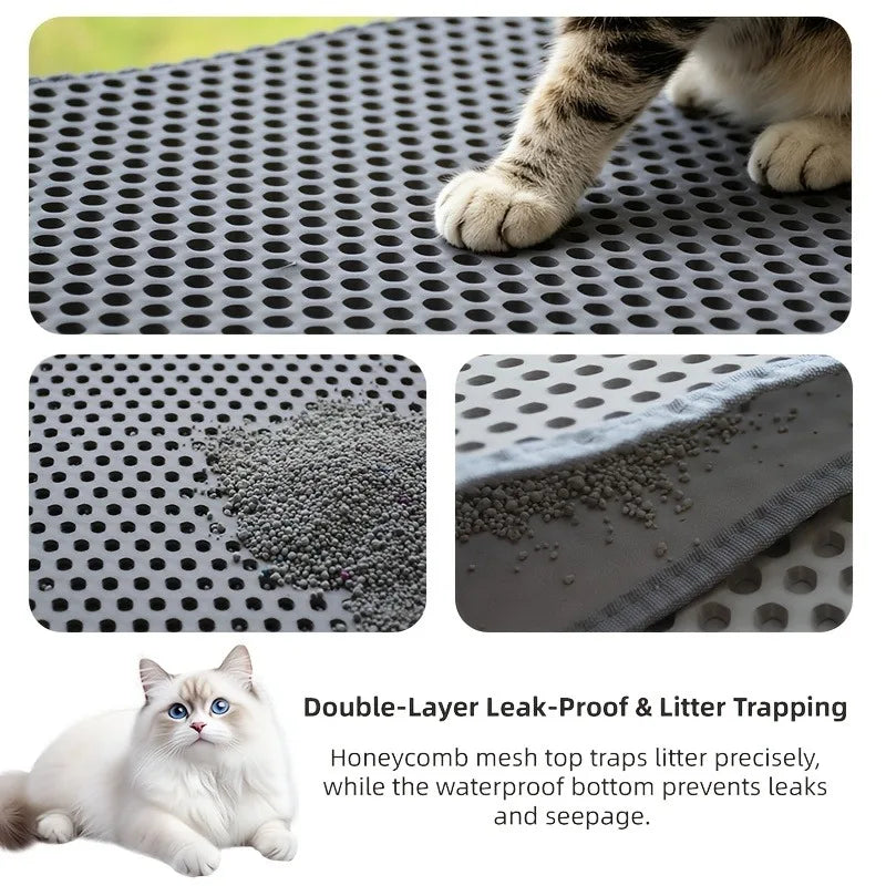 Tapis pour litière - chat